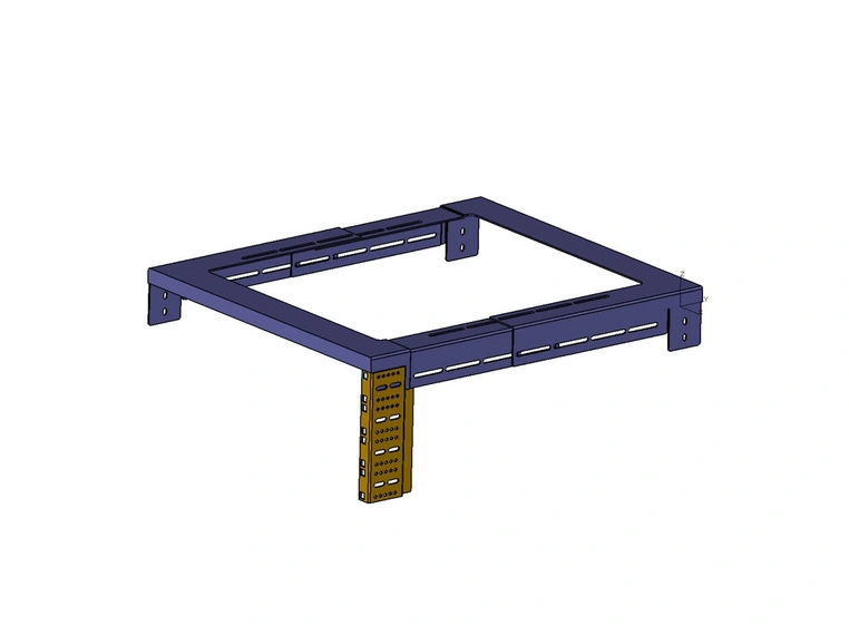 Adam Hall Hardware 87700 - 19" Shock Mount Frame 